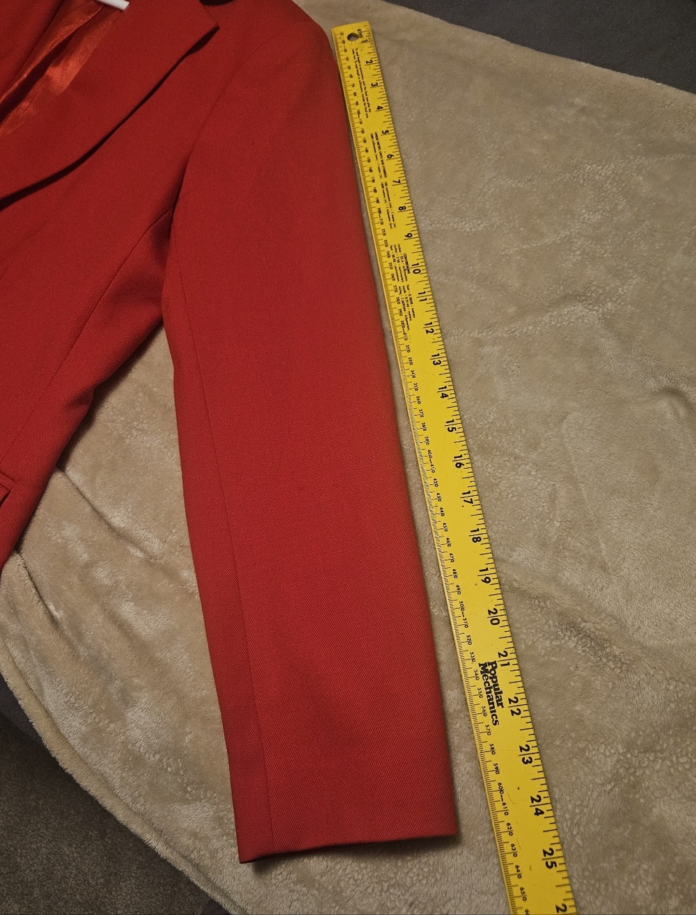 Pendleton Red Women's Blazer - Picture 8 of 8